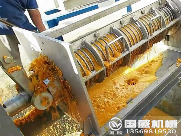 单螺旋压榨机