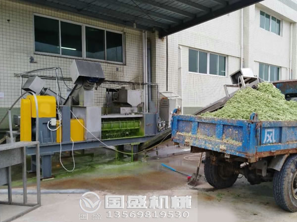 厨余91视频APP下载污压榨机现场图